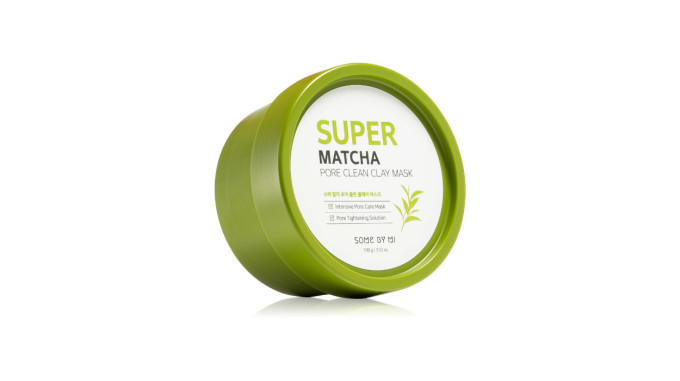 Tisztító agyagos arcmaszk a pórusok összehúzására, Some By Mi, Super Matcha Pore Clean, 8090 Ft - itt!